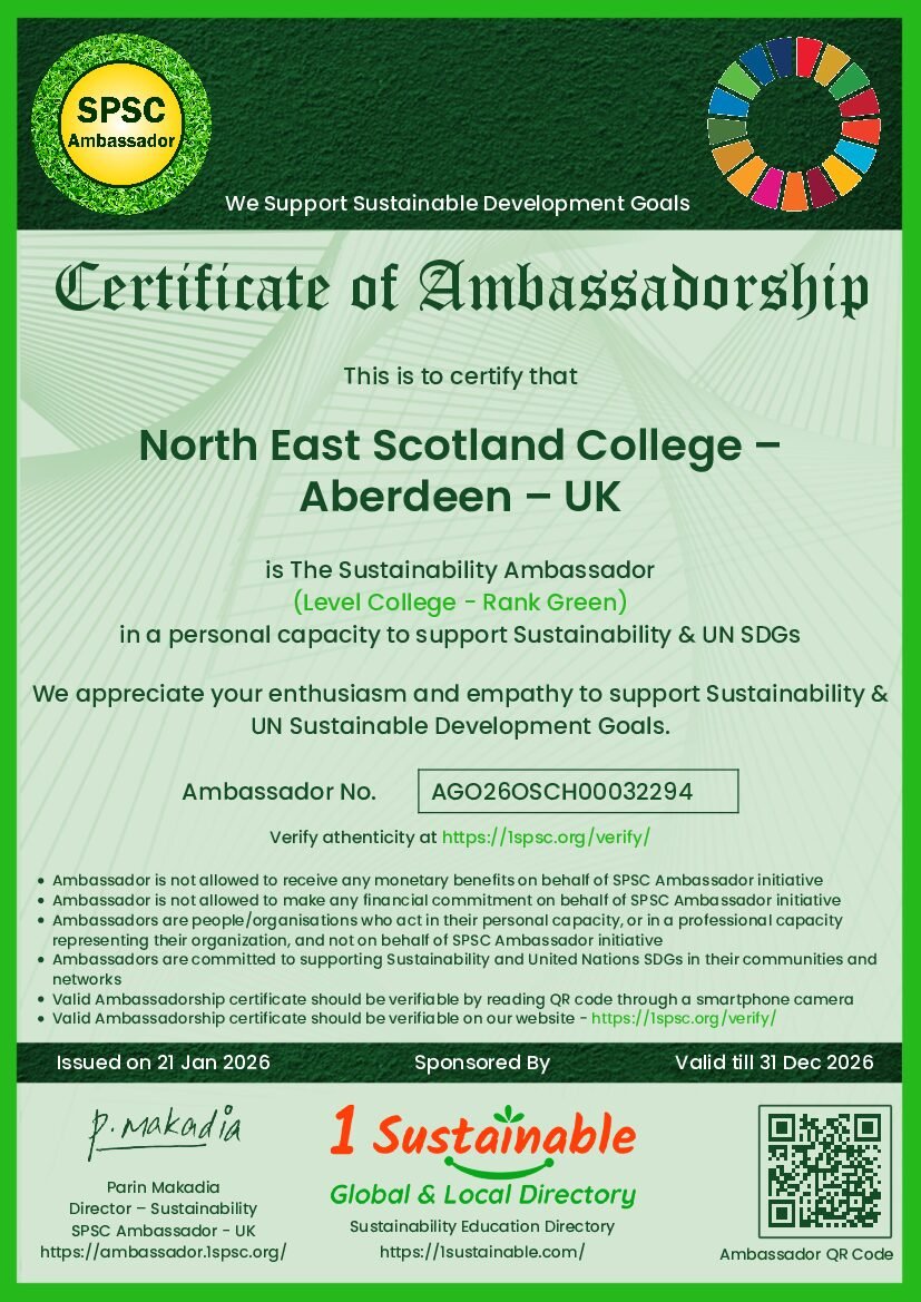 College Certificate - 2026