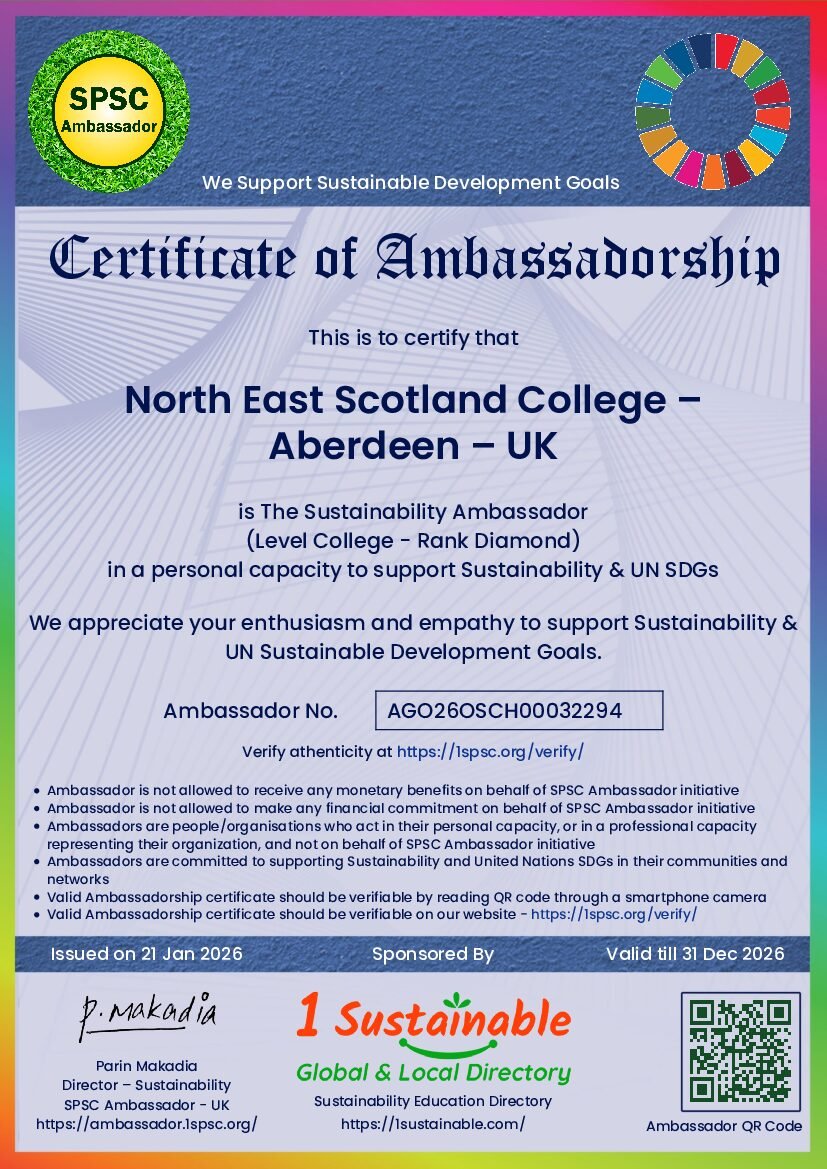College Diamond Certificate