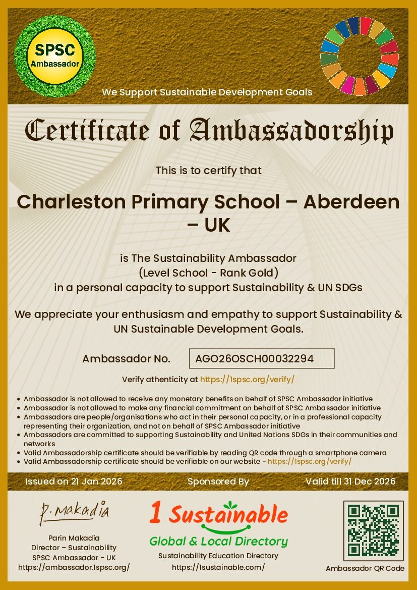 School Gold Certificate