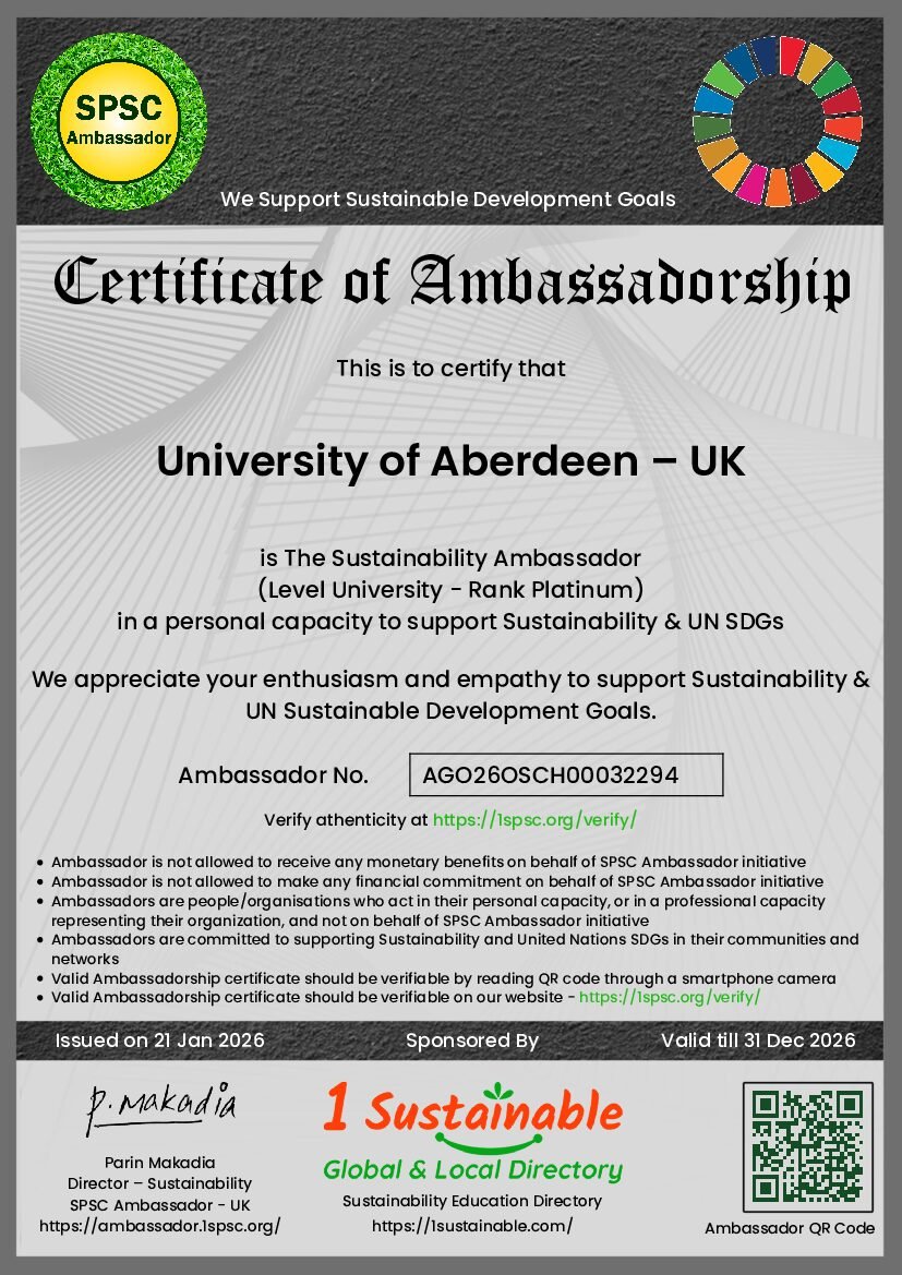 University Certificate Platinum