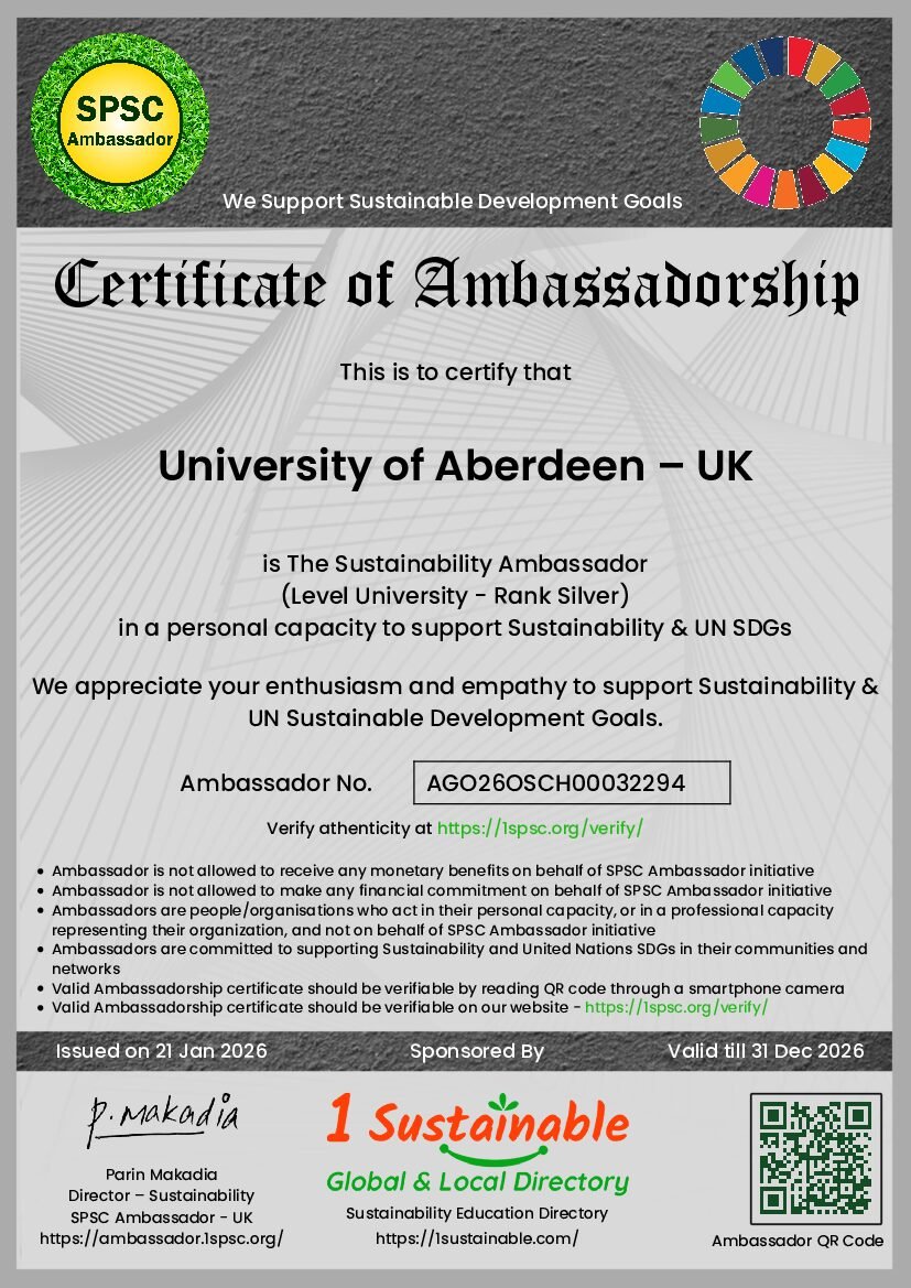 University Certificate Silver